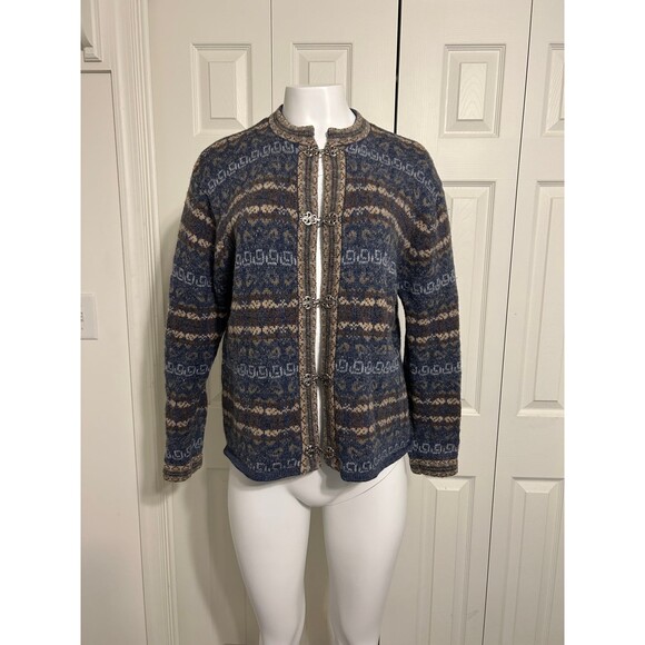 Newton Trading Company Wool Cardigan Sweater Size M - Picture 1 of 7